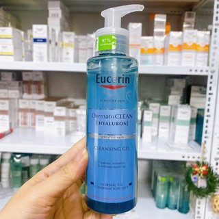 Eucerin Sữa Rửa Mặt Dạng Gel Dành Cho Da Nhạy Cảm Dermato Clean Gel 200ml