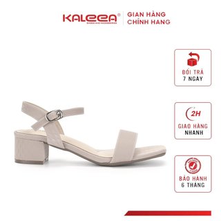 Kaleea - Giày Cao Gót Nữ Cao Cấp, Mềm, Ôm Chân Đế Cao 4p - EUNN41
