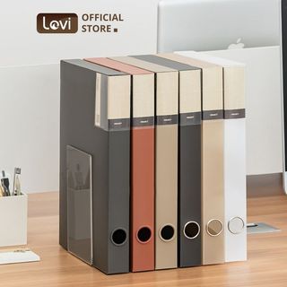  Hộp đựng tài liệu đa năng LoviOffice N201 để sách vở văn phòng phẩm khổ A4 có dây cài 