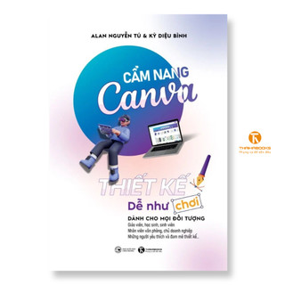 Sách - Cẩm nang Canva - Thiết kế dễ như chơi - Thái Hà Books