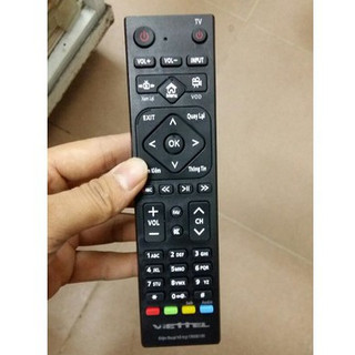 (HÀNG CHÍNH HÃNG GIÁ SỈ 28K) REMOTE ĐIỀU KHIỂN ĐẦU THU VIETTEL - Bh 3 tháng lỗi đổi mới