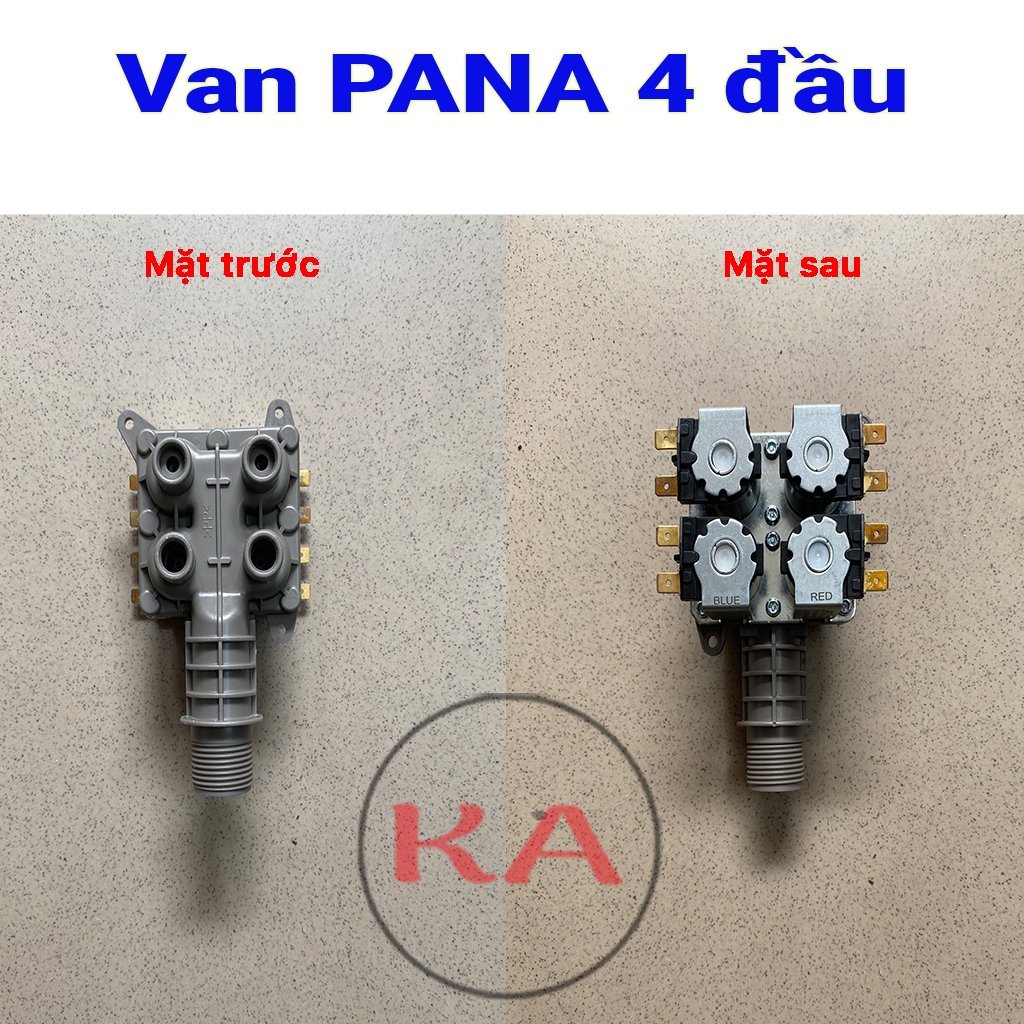 Van cấp nước Máy Giặt .PANASONIC cổ dài : 4 Đầu