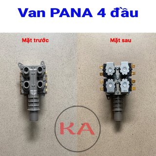 Van cấp nước máy giặt .panasonic cổ dài : 4 đầu