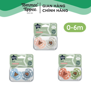 Ty Ngậm Vui Nhộn Cho Bé Tommee Tippee Fun-Friends 0-6 Tháng