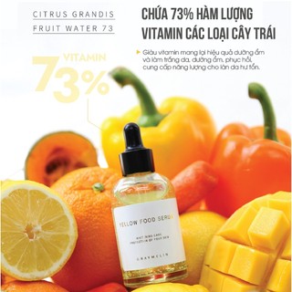 [AUTH 100%] Tinh Chất Dưỡng Trắng Da - Graymelin Yellow Food Serum 50ml