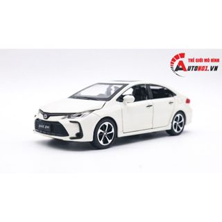Mô hình xe Toyota Corolla Altis 2022 full open - âm thanh - đen 1:32 Che Zhi OT080