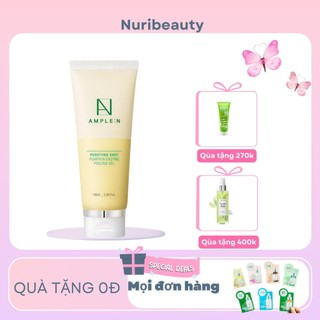 Tẩy tế bào chết da mặt bí đỏ AMPLE:N Purifying Shot Pumpkin Enzyme Peeling Gel 100ml