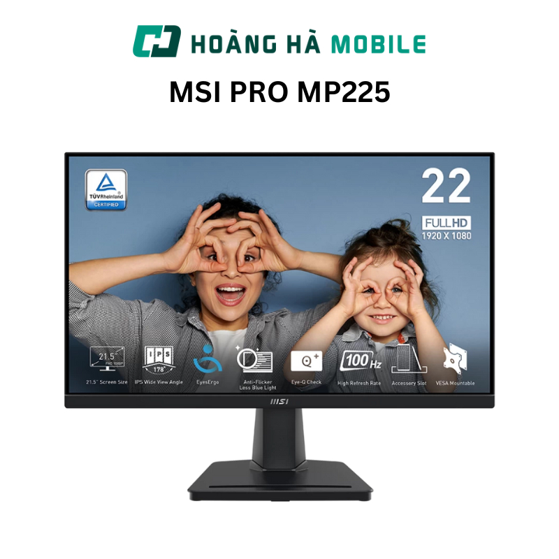 Màn hình MSI PRO MP225 (21.5 INCH/FHD/IPS/100HZ/1MS) - Chính hãng | BigBuy360 - bigbuy360.vn
