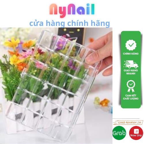 khay  24 ô “đựng charm đá phụ kiện”