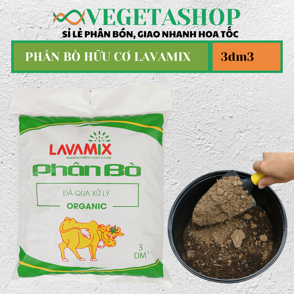 PHÂN BÒ LAVAMIX 3dm3 - VEGETASHOP