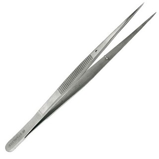 Nhíp thẳng không gỉ thẳng trồng cây thuỷ sinh, gắp thức ăn bể cá 20-30cm