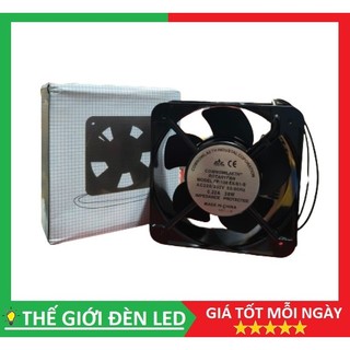 Quạt hút gió vuông 15×15 cm tản nhiệt hút mùi chất liệu sắt