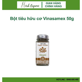 Bột tiêu hữu cơ Vinasamex 50g