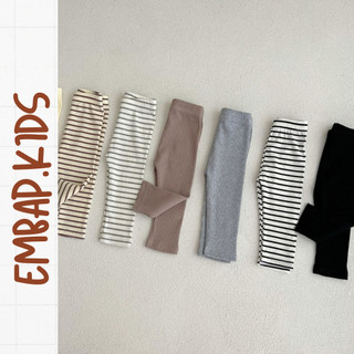 Quần legging len tăm thời trang cho bé Embap order, quần legging len tăm mềm mại cho bé phong cách hàn quốc