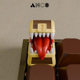 Keycap Mimic Chest - Keycap Quỷ Rương - Keycap Artisan
