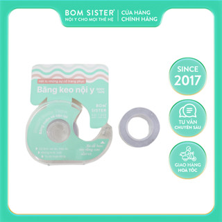 Băng keo cố định áo lót và quần áo hai mặt trong suốt, miếng dán áo chống hở BOM SISTER PK0424