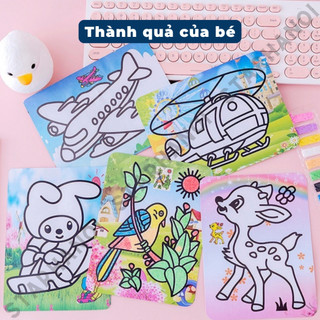 Tranh cát cho bé trẻ em – nhiều size