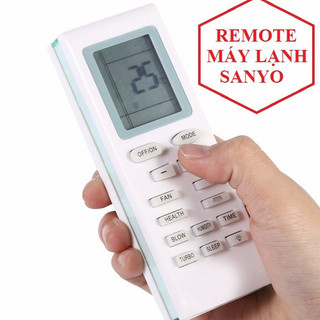 Điều khiển điều hòa sanyo 1 và 2 chiều bản nhỏ - hàng mới 100% - bh 3 tháng lỗi đổi mới
