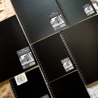 Sổ vẽ phác thảo klong 150gsm - sketchbook bìa trơn