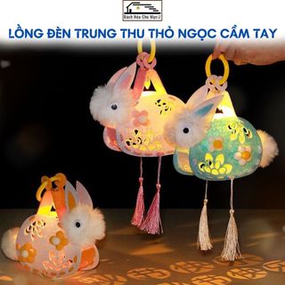 Đồ Chơi Đèn Lồng Trung Thu Thỏ Ngọc Nhấp Nháy Làm Quà Tặng Cho Bé Mùa Trung Thu 2024