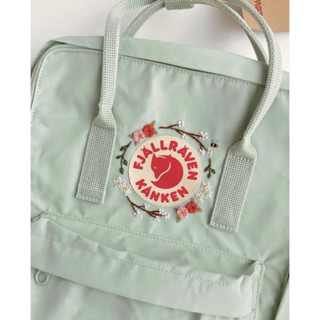 Có Hoả Tốc | Balo Kanken Xanh Mint Tặng Kèm Pin Cài Hoặc Nơ