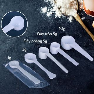 Thìa nhựa đong định lượng sữa Starhanoi nấu ăn nhà bếp định lượng gia vị pha chế làm bánh 1g 3g 5g gam