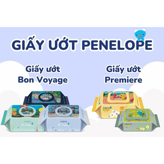 Giấy ướt penelope nội địa hàn cao cấp, an toàn, lành tính cho bé