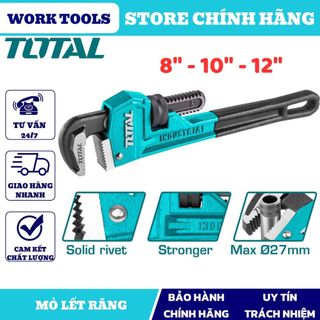 Đồ nghề total mỏ lết răng 8inch—>12inch tht170806 - tht171006 - tht171206