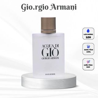 Nước hoa nam aqua di gio trắng edp 100ml lịch lãm đàn ông , nước hoa aqua di gio trắng nam tính tm menst menstr ami