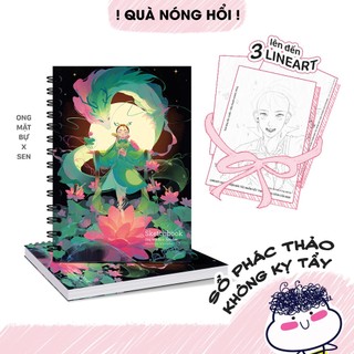 Sổ Vẽ Không Kị Tẩy - Sổ Phác Thảo SEN - Sketchbook Không Kèm Tài Liệu