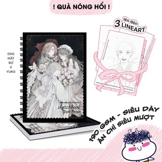 Sổ Vẽ Không Kị Tẩy - Sổ Phác Thảo Yuko - Sketchbook Không Kèm Tài Liệu Vẽ