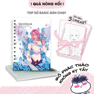 Sổ Vẽ Không Kị Tẩy - Sổ Phác Thảo A5 - Sketchbook Không Kèm Tài Liệu