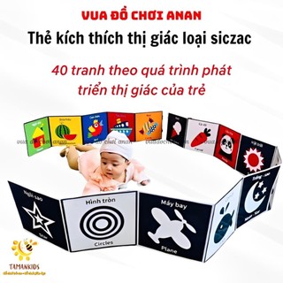 Thẻ Kích Thích Thị Giác Cho Bé Thẻ Thị Giác Zic Zắc Cho Bé Sơ Sinh Giúp Con Phát Triển Trí Tuệ