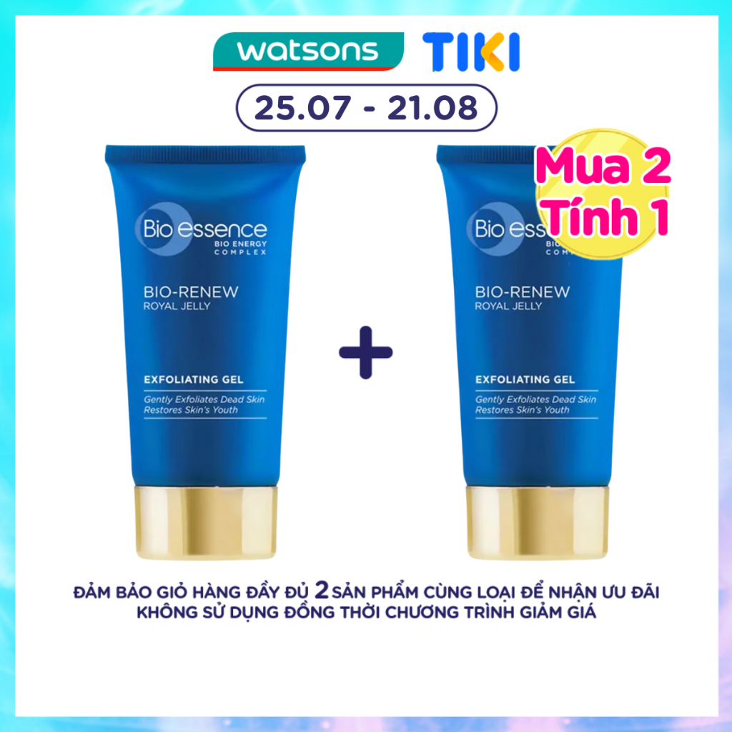 Gel Tẩy Tế Bào Chết Bio - Essence Renew Chiết Xuất Sữa Ong Chúa 60G