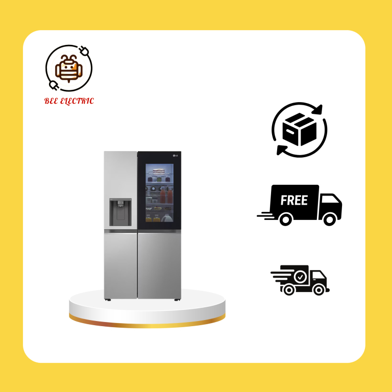 Tủ lạnh LG Instaview lấy nước ngoài UVnano 635L màu bạc