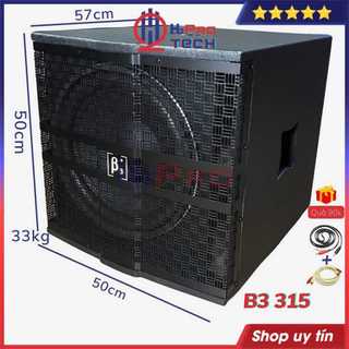 Loa Sub Điện Bass 40 B3 315 700W Nguồn Xuyến Đồng - Từ 170, Loa Sub 40 B3 - Tặng Dây AV- H2pro Tech