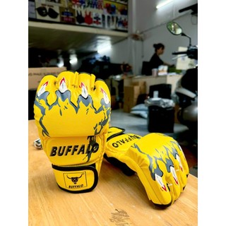 Găng MMA hở ngón đấm boxing hoặc bao cát tiện dụng có 5 màu lựa chọn