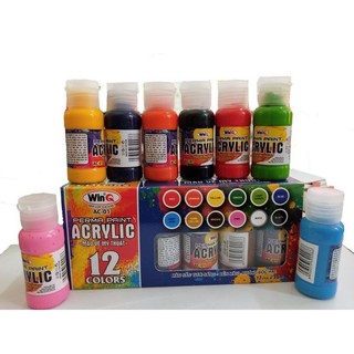 Màu vẽ gỗ vẽ vải nhựa, màu acrylic