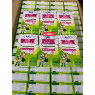 Bộ 10 Hộp Băng vệ sinh siêu thấm Sofy Soft Tampon Super hộp 9 miếng - Hàng nhập khẩu chính hãng