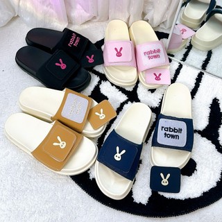 DÉP THỎ RABBIT QUAI NGANG NAM NỮ BARBIE BLING CHỮ B GOAL STUDIO - TẶNG VỚ - FORM RỘNG - NÊN CHỌN 1 SIZE
