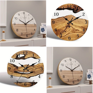Đồng hồ treo tường cao cấp sang trọng phong cách hiện đại phù hợp decor nhiều không gian khác nhau-quà tặng 30cm