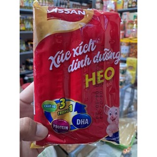 Xúc xích heo ăn liền 5 cây date mới