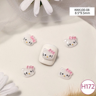 Set 5 charm nail hello kitty melody cinnamoroll hoạt hình trang trí móng tay sanrio charm nailbox - Rosa 6868