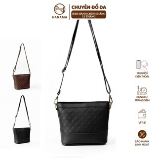 Túi đeo chéo nữ thời trang họa tiết trần trám cao cấp Hanama Hera 2 Bag Da
