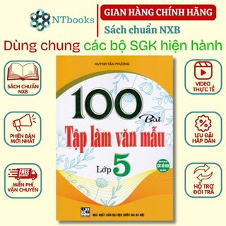 Sách 100 bài tập làm văn mẫu lớp 5