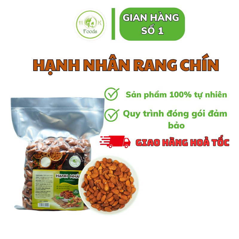 Nhân Hạnh nhân chín 1kg