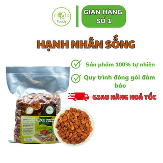 1kg Nhân hạnh nhân sống Mỹ