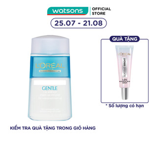 Nước tẩy trang mắt và môi l'oreal paris skincare 125ml