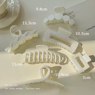Kẹp tóc càng cua Hàn Quốc nữ đẹp AAA iLita hottrend loại nhám cỡ size lớn cặp búi tóc dễ thương cào