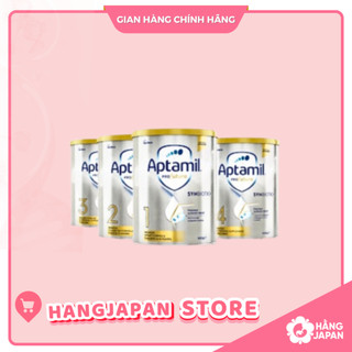 Sữa bột Aptamil Synbiotics Úc cho bé từ sơ sinh trở lên hộp 900g - hàng nội địa ÚC ( mẫu mới 2021)